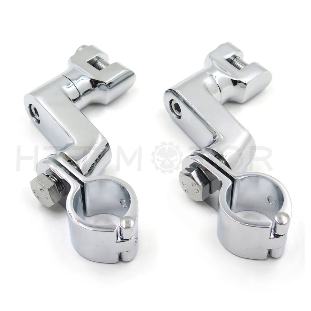 Запчасти для мотоциклов Kuryakyn Chrome Longhorn бесплатная доставка офсетные крепления 1