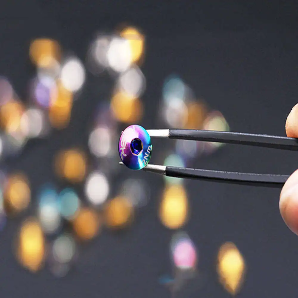 Сплит/целый масляный цилиндр болты для крышки титановая ручка велосипедного