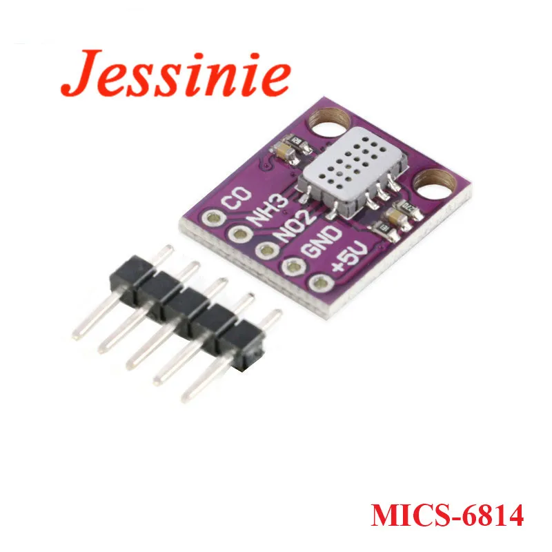 MICS-6814 качество воздуха CO NO2 NH3 Модуль датчика азота углерода газа для Arduino - купить