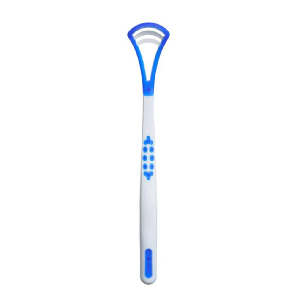 

Tongue Scraper Toothbrush Brush Fresh Breath Remove Coating Tongue Scraper Toothbrush Oral Hygiene Care Tools 2pcs
