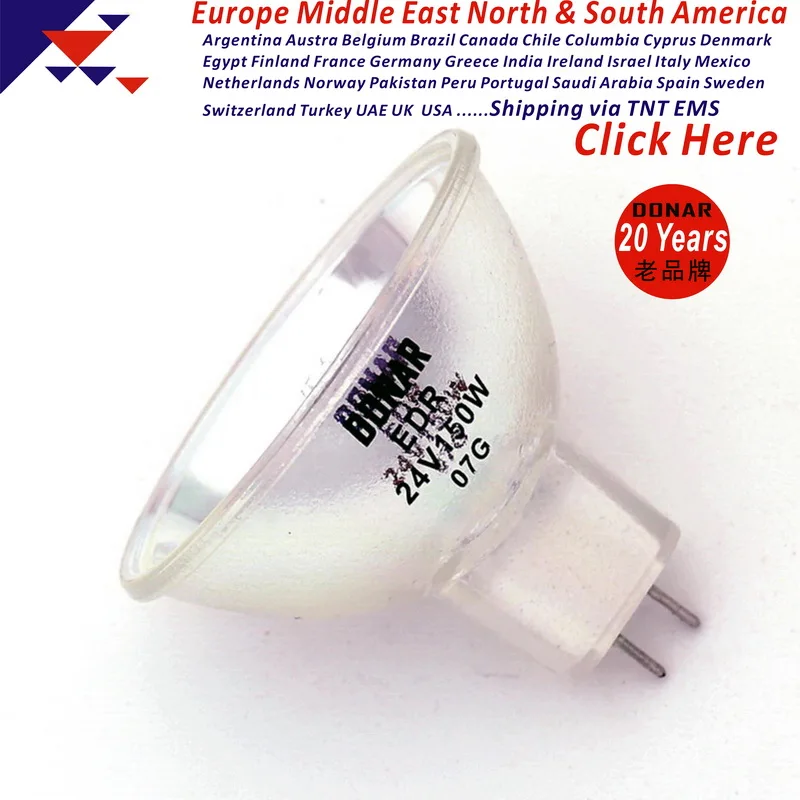 Эндоскопическая лампа для эндоскопического микроскопа 24 В 150 Вт MR16 GX5.3|24v 150w|fujinon