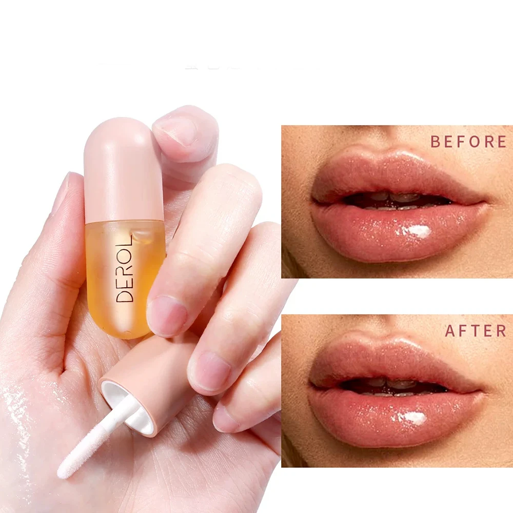 

Moisturizing Plumping Lip Gloss Lip Plumper Mineral Oil Lip Extreme Volume Essence Nutritious Lips Enhancer Serum makeup