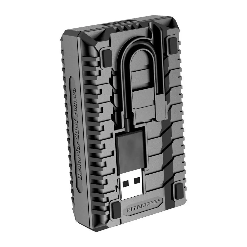 Nitecore USN1 Digital Dual Slot Travel Camera Charger For Sony NP-FW50 Batteries a5000 a5100 a6000 a6300 a6500 a7 II a7R a7R2 |