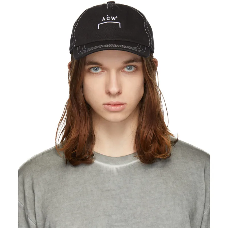 

A-COLD-WALL бейсболки для мужчин и женщин лучшее качество вышивки ACW Шляпы ОТСУТСТВИЕ/с пришитой белой юбкой, модная повседневная одежда в стиле ...