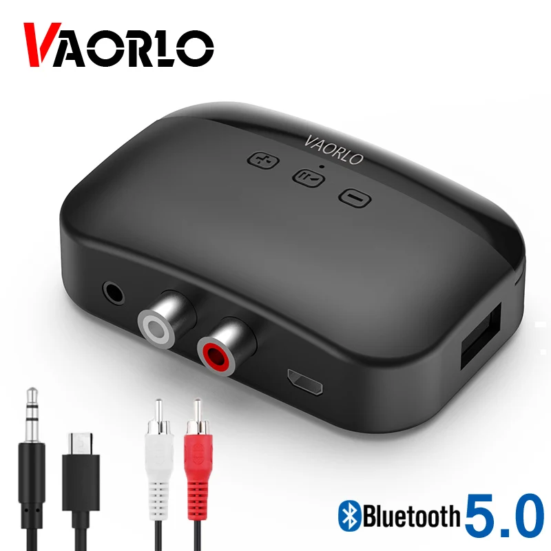 Ресивер VAORLO Bluetooth 5 0 NFC ресивер стерео аудио Музыка Поддержка USB диск TF карта