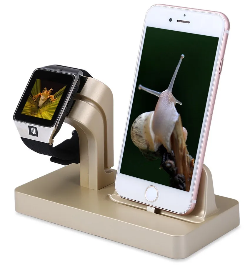 2in1 Charging Dock holder For Apple Watch iPhone X XS XR MAX 7 8 Plus Charger Base Stand Station Mounts Base7