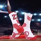 Профессиональные баскетбольные Носки мужские уличные спортивные элитные толстые спортивные носки нескользящие прочные носки для скейтборда Баскетбол носки мужские