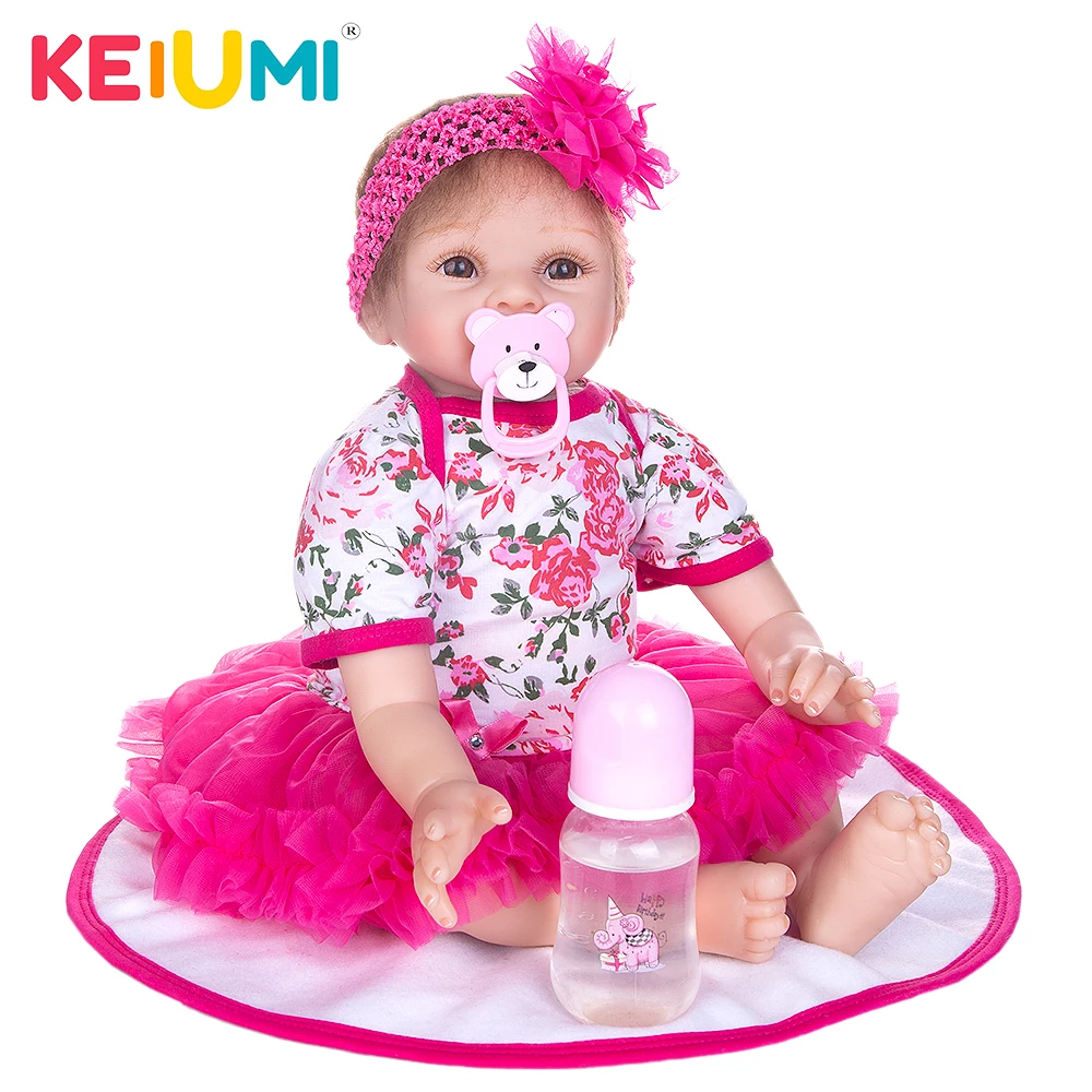 Симпатичная и милая кукла новорожденный ручной работы Реалистичная силиконовая