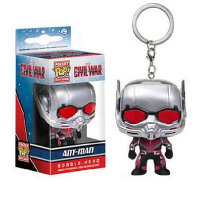 FUNKO POP брелок с героями Marvel официальный форки супер герой Халк Гоку Рик Добби аниме персонажи фигурка Коллекционная модель игрушки с коробкой