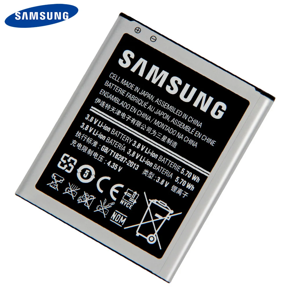 Оригинальный аккумулятор Samsung B100AE B100AC для SAMSUNG Galaxy Ace 3 4 S7898 S7278 S7272 S7568i i679 S7270 S7262 G313H