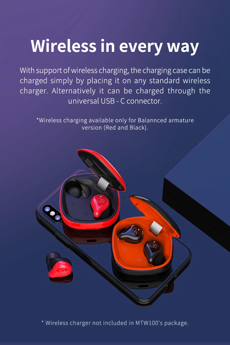 Shanling MTW100 беспроводные Bluetooth наушники гарнитура водонепроницаемые наушники для телефона ноутбука HiFi плеер
