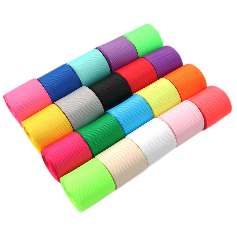 31 цвет 10 ярдов 3 дюйма 75 мм корсажная лента ткань желтая рукоделие бант для волос