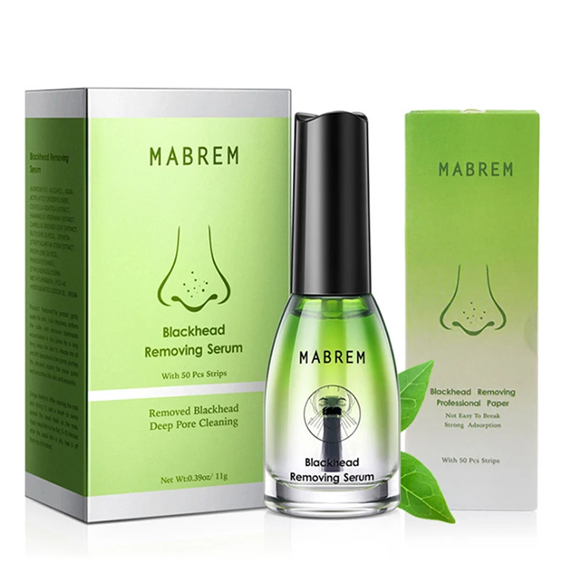 

Mabrem Pore Cleansing Oil Gentle Blackhead Cleanser Remover Facial Care Moisturizing Serum For Deep Cleansing Blackheads Dirts