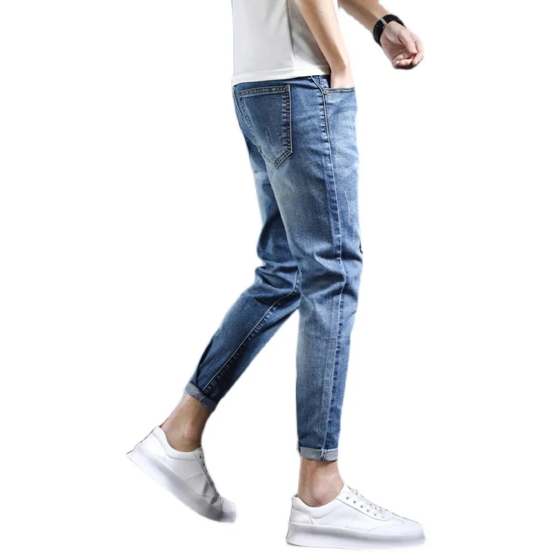 

Casual Wide Leg Oversize baggy Jeans Cargo Denim Overalls Jeans for Men Trousers Men's Pants