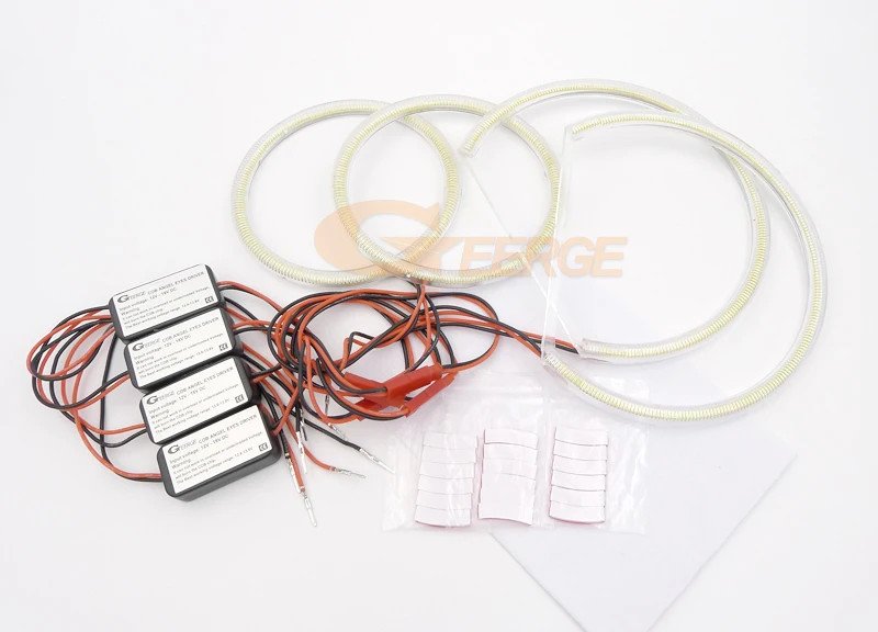 Для BMW 1 серия E81 E82 E87 E88 2004-2012 отличный ультра яркий COB led Ангельские Глазки halo