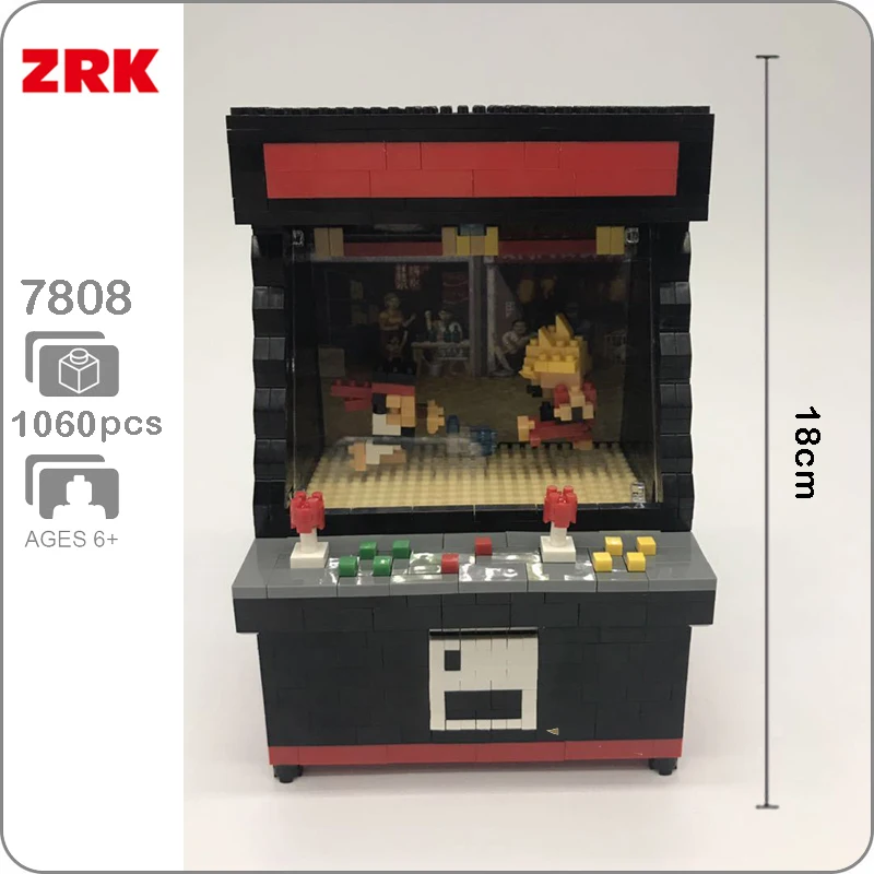 ZRK 7808 игровая комната истребитель черный игровой автомат 3D модель 1060 шт. алмазные