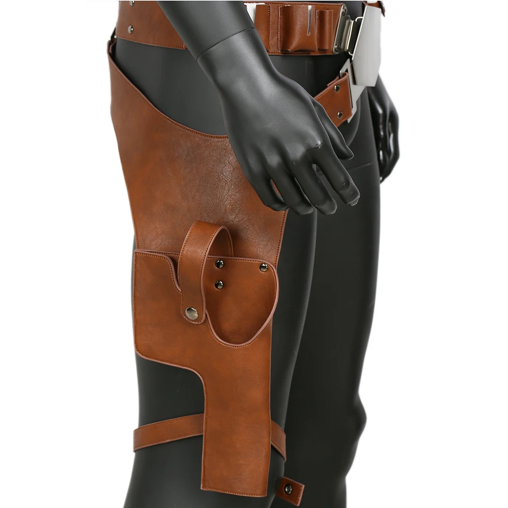 Ремень XCOSER Han Solo с кобурой для пистолета из искусственной кожи Аксессуары костюма