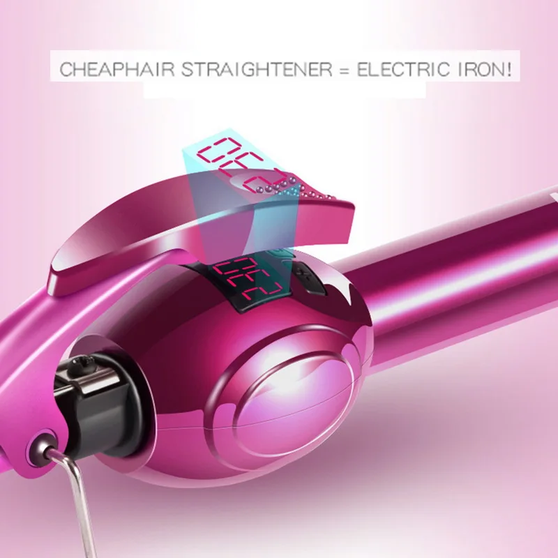 JUNEJOUR щипцы для завивки волос ЖК-дисплей палочка роликовые Вэйвер красивые