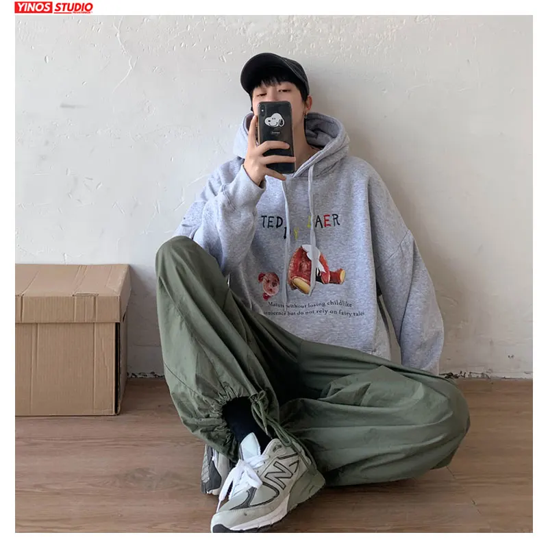 Прямая поставка весна 2020 толстовки с капюшоном длинным рукавом Повседневный
