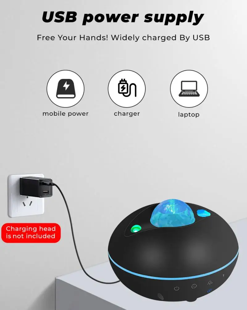 

Tuya Smart Star Projector WiFi Laser Starry Sky Projector Waving Night Light Led Colorful APP Wireless Control Alexa Google Home