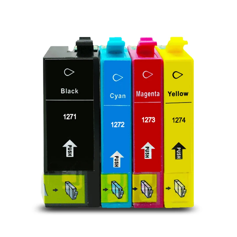 Совместимость для Epson 127XL T1271 патрон чернил принтера рабочей силы 60 630 545 840 845 WF 3520