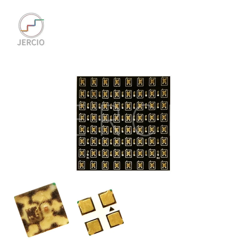 JERCIO 8X8 сменный ЖК-экран панель WS2812B SK6812 RGB DC5v SK6812 микросхема цифровой светодиодный программируемый индивидуально адресуемый