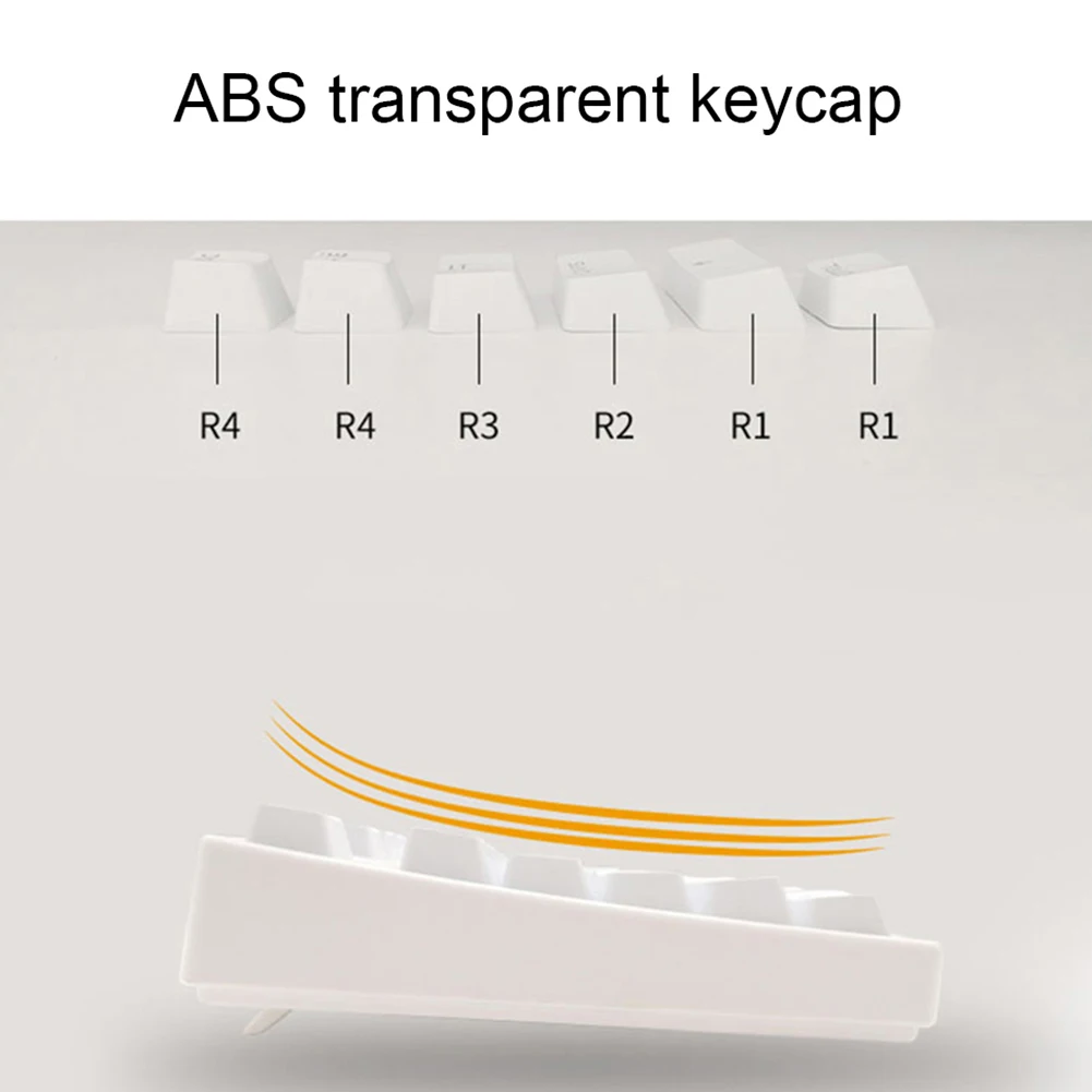 Универсальный 104 клавиши с подсветкой DIY ключ колпачок набор для механической