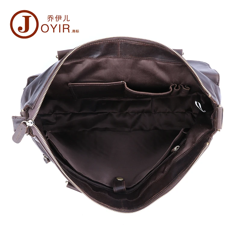 Большой размер 17 &quotдюймовый ноутбук сумка Винтаж из натуральной коровьей кожи