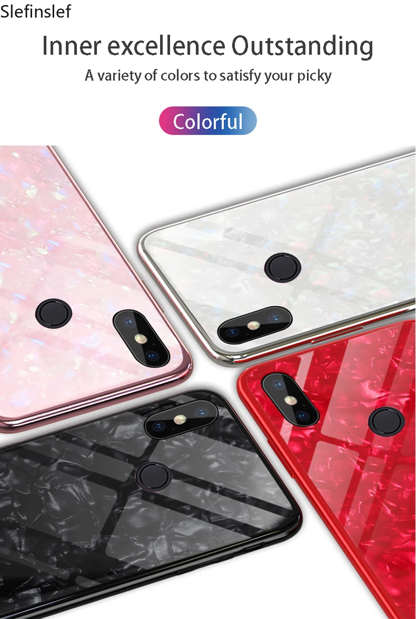 Чехол для Xiaomi Mi Case 9 SE Роскошный Блестящий Твердый Мраморный чехол из закаленного