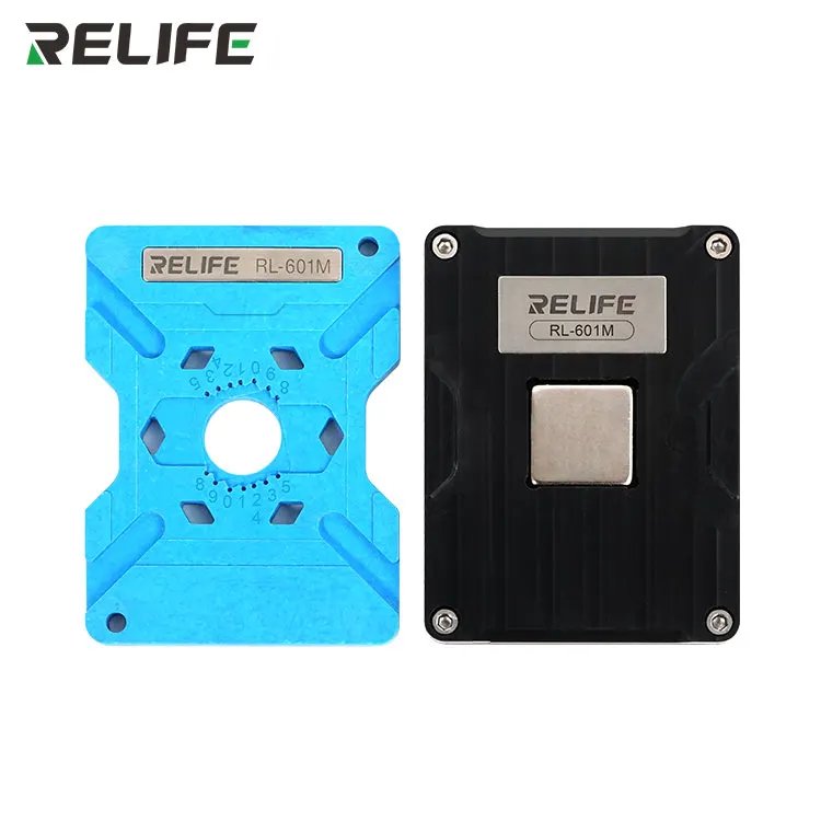 Трафаретная платформа для реболлинга процессора RELIFE RL-601M 8 в 1 iPhone 6-13/13 Pro Max IC Chip -