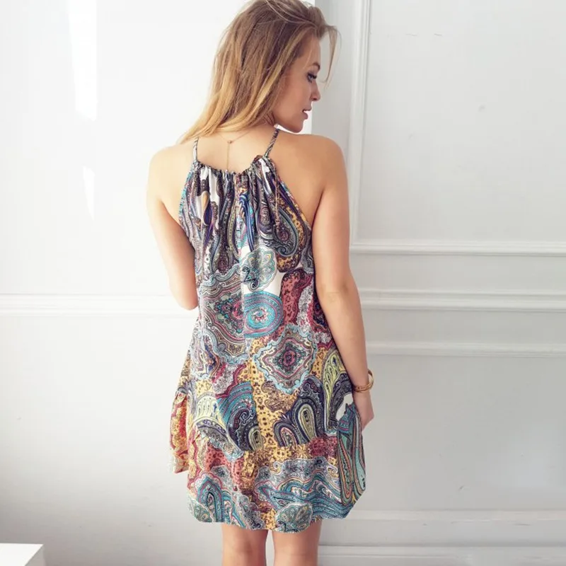 Женское летнее пляжное платье с принтом океана Пляжное накидка пляжная одежда