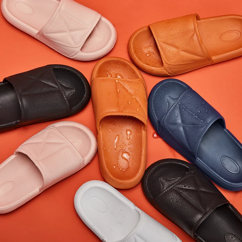 

Women's and Men's Summer Slides Breathable Cool Beach Slippers Fish Mouth Flip Flops Men and Women Sandals White Plus Size 36-45