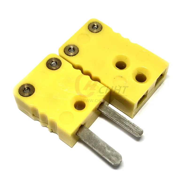 K-Type Flat Pin Panel Thermocouple Mini Connector | Connectors