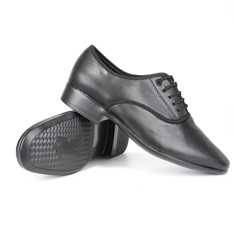 Кроссовки мужские из натуральной кожи для латиноамериканских танцев Бальные