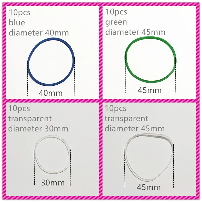 16 видов 10 шт./компл. резиновый ремень передач двигателя Круглый двигатель Beslts