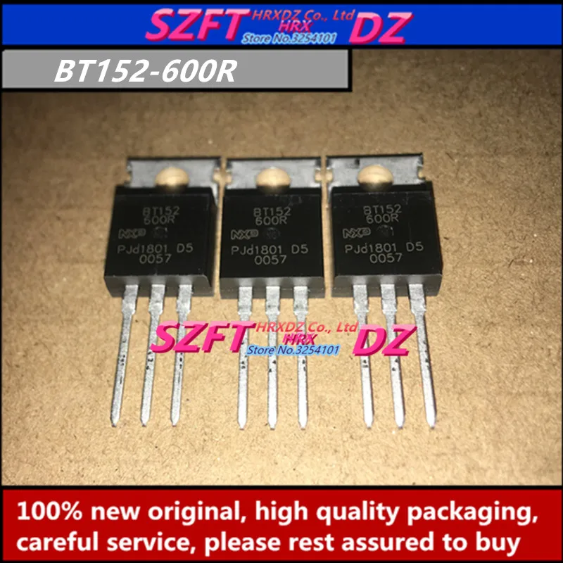 

SZFTHRXDZ 100% new original 50PCS BT152-400R BT152-500R BT152-600R BT152-800R TO220