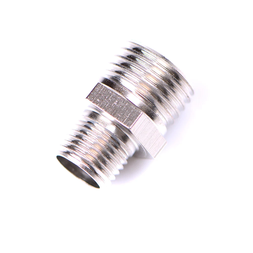 

1pcs 1/4'' Professional BSP Male to 1/8'' BSP Male Airbrush Adaptor Fitting Connector For Compressor & Airbrush Hose