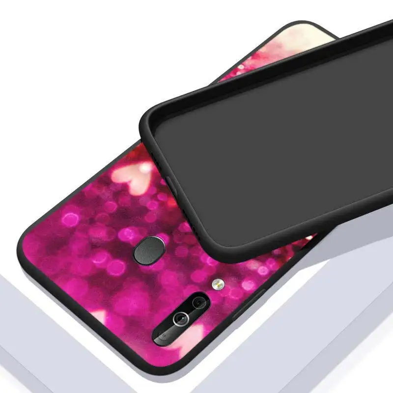 

Mickey Minnie colorful for Samsung Galaxy A90 A80 A70 A60 A50 A40 A20 A2Core A10 M31 M21 M60 M40 M30 Black Phone Case