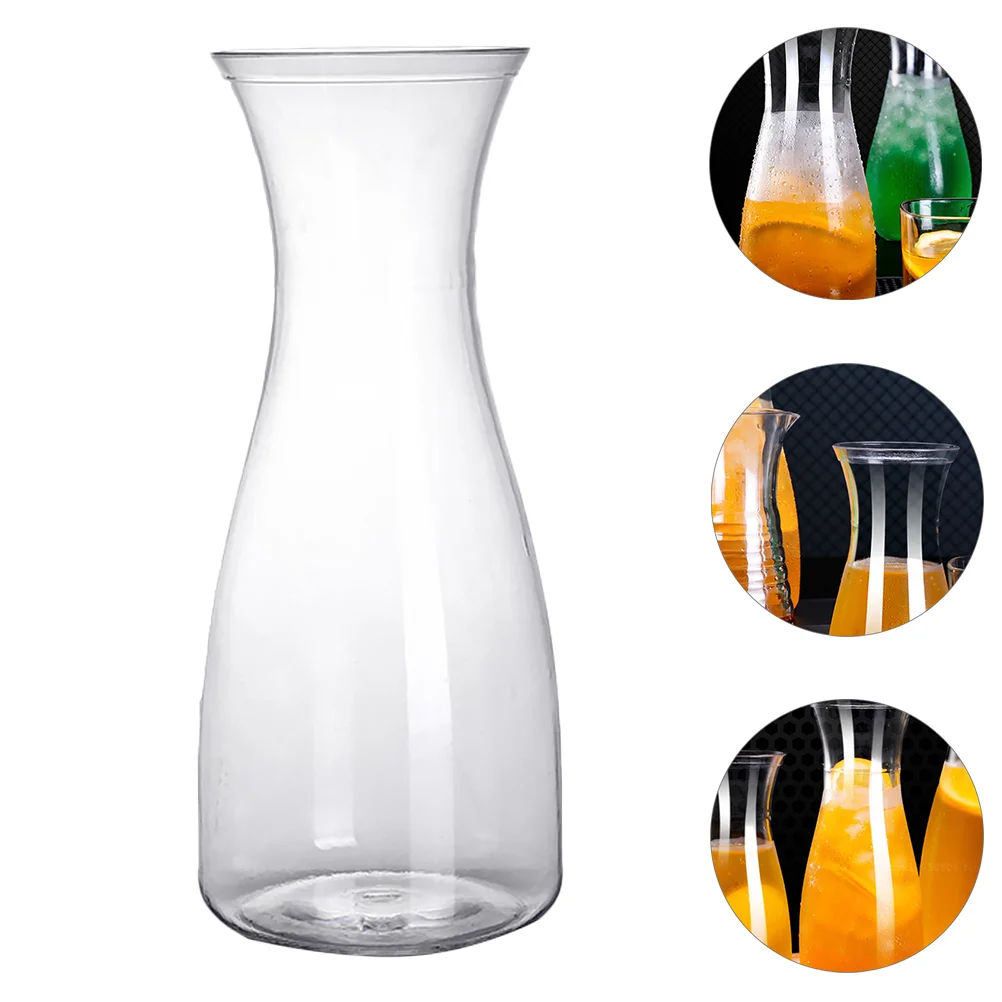 

Clear Acrylic Serving Carafe Decanter for Dinner Parties Wedding Banquet