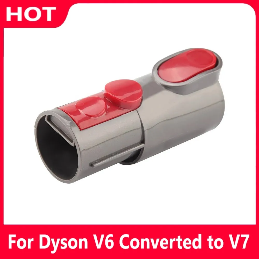 Vacuum Cleaner Connector Adapter for Dyson V6 Converted to V7 V8 V10 Vacuum Cleaner Parts Accessories flexible extension vacuum cleaner hose fit for dyson v7 v8 v10 vacuum cleaner parts accessory