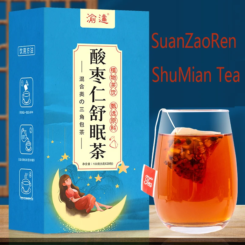 

Пакетик для чая Sour Jujube Kernel Shumian Lily Good Night, 100 г, 20 пакетов