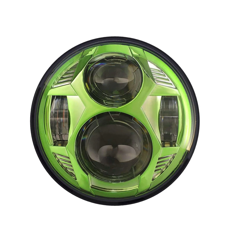 

5.75 Inch Round LED Motorcycle Headlight 51W 5-3/4 Inch for Sportster Iron 883 Street Rod Street Glide