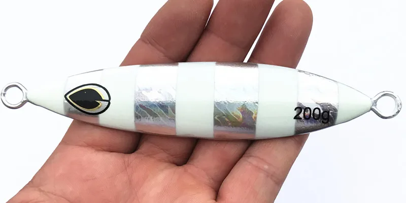 1 шт./партия 12cm200gknife джиггинг высококачественная металлическая наживка Вибрирующая приманка искусственная приманка свинцовая рыба - Цвет: 06