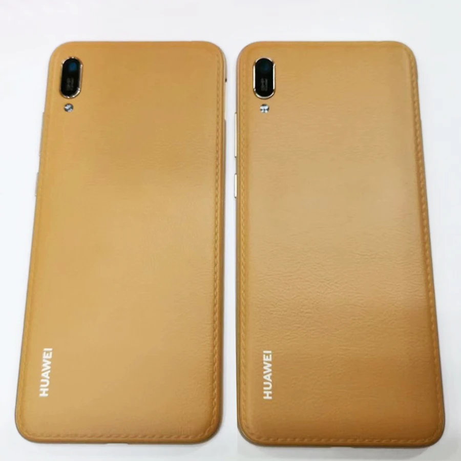 Чехол на заднюю крышку батарейного отсека для huawei Y6 Pro с объективом камеры+ Кнопки громкости питания запасные части
