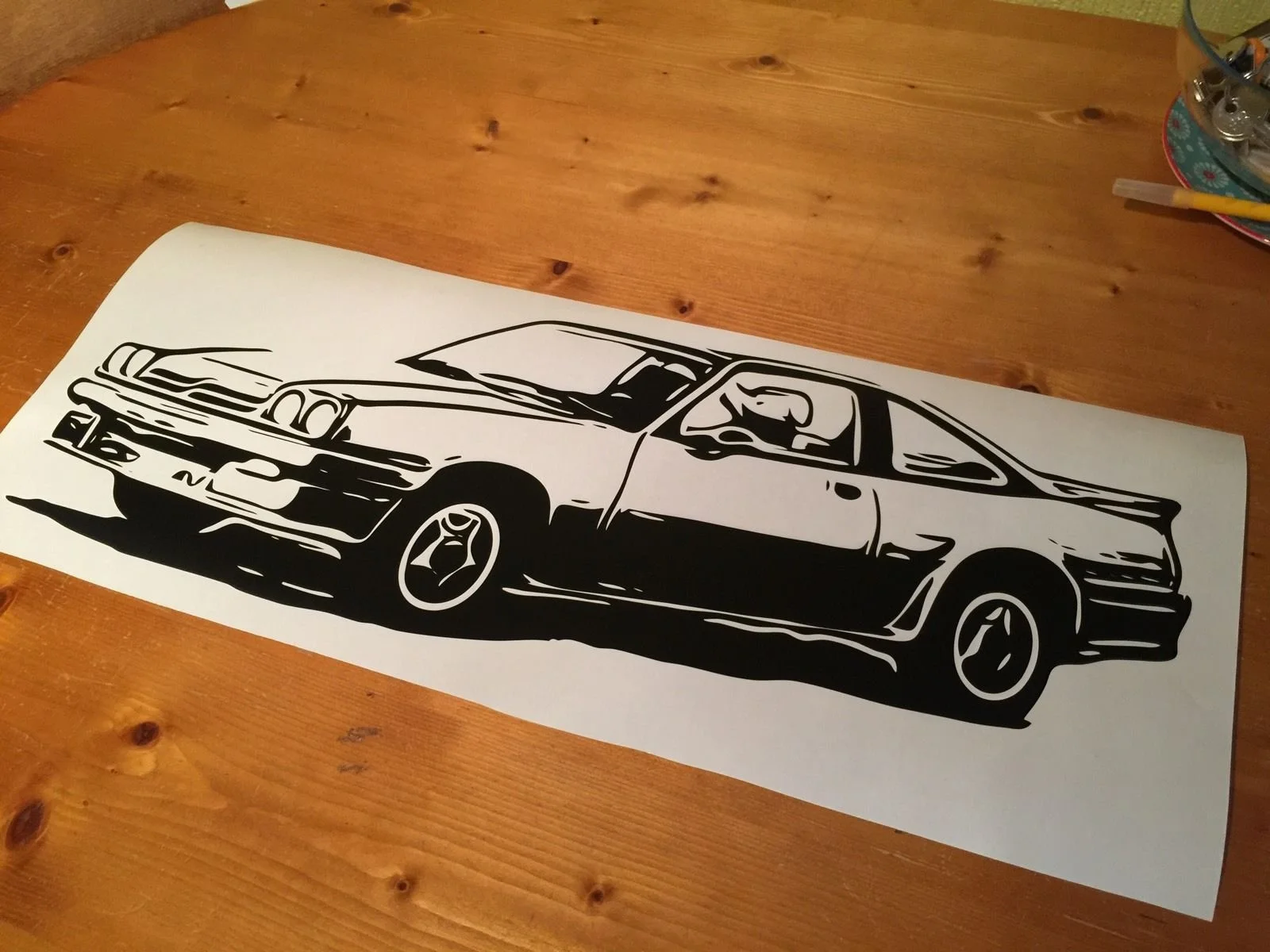 Для Opel Manta GTE* ультра массивная* Ретро настенная художественная виниловая наклейка различных размеров