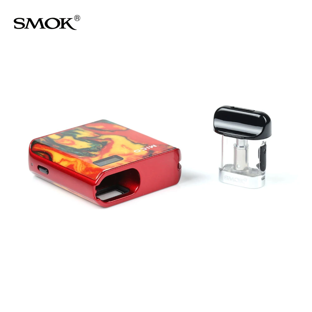 Электронных сигарет Smok Mico Pod Vape комплект 700 мА/ч испаритель Mod 1 7 мл Системы Kit