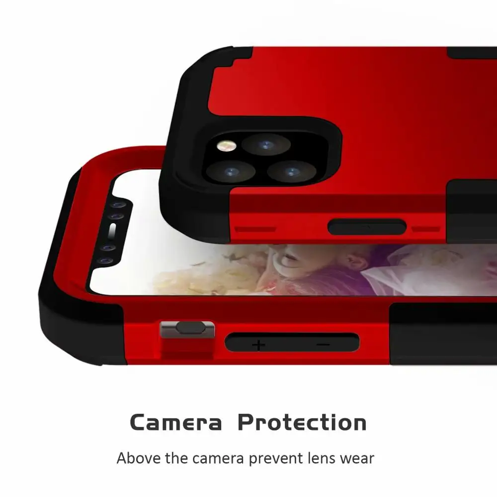 Гибридный Силиконовый армированный чехол uyфраte для iPhone 11 Pro Max XS XR X 8 7 6s 6 Plus |