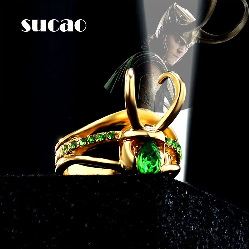 Кольца в стиле фильма Тор супер быстрое кольцо упаковка из 3 штук золотое