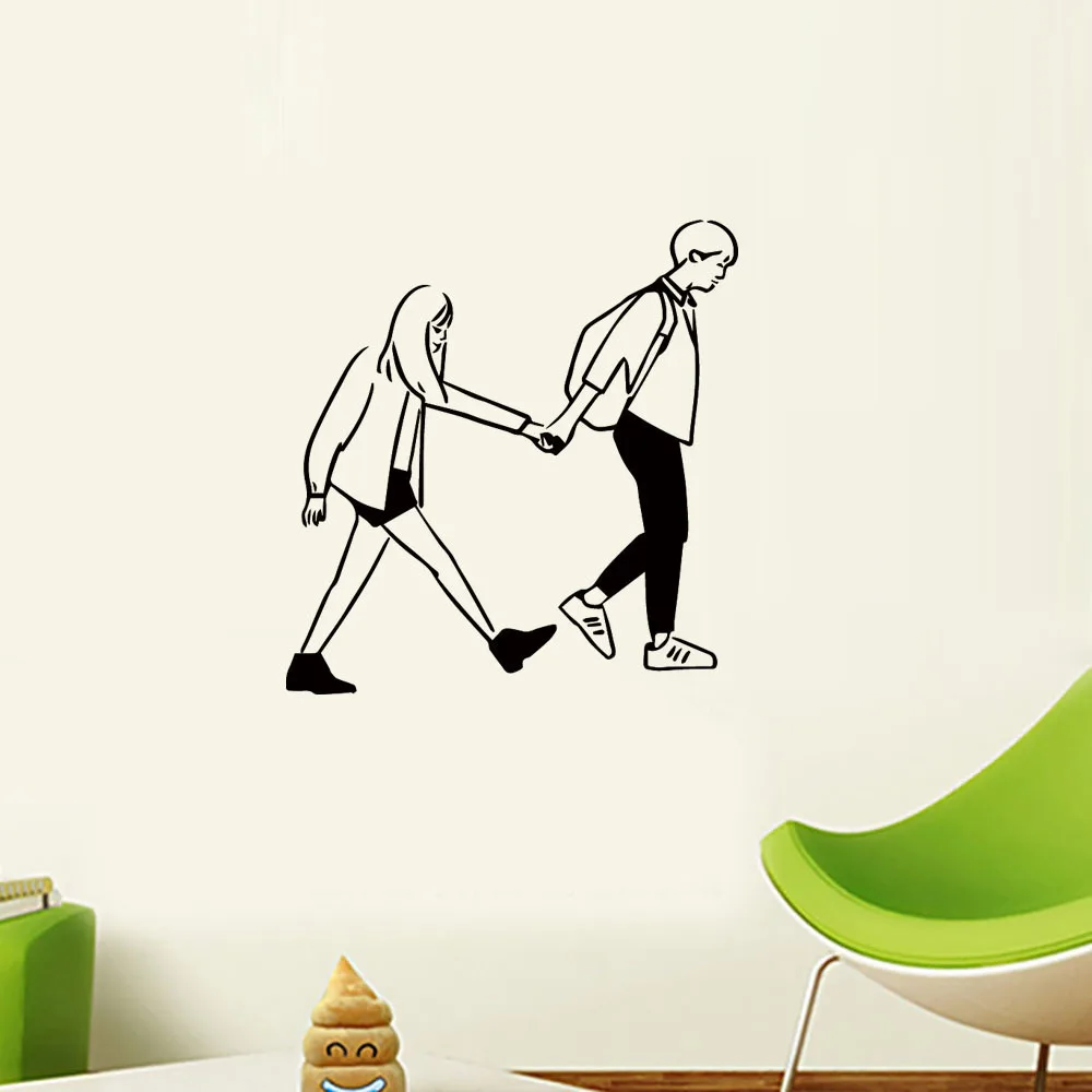 Любителей зеркало для прогулок наклейки на стену Ins популярный детской комнаты