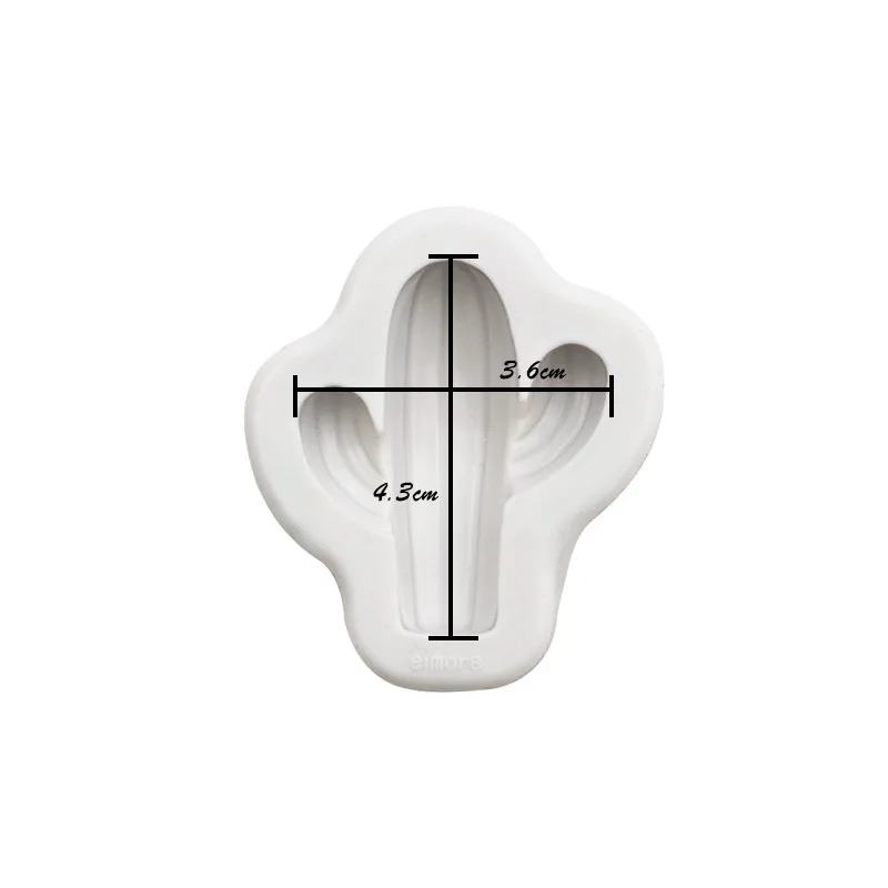 Моделирование кактусов силиконовая форма diy для выпечки пирожных с шоколадной